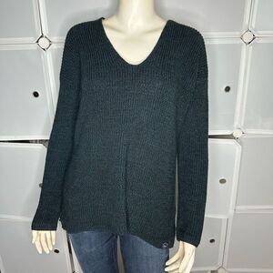 Superdry Midwest Parks V-Neck Sweater Size Small